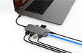 HyperDrive Slim 8 in 1 USB C Hub Silver