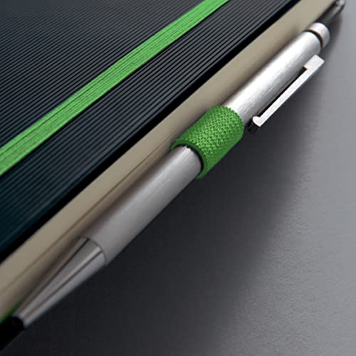 Sigel CONCEPTUM  A5 Casebound Hard Cover Notebook Ruled 194 Pages Anniversary Edition Black-Green CO665