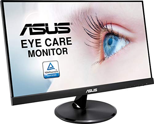 ASUS VP229Q - LED monitor - 21.5" - 1920 x 1080 Full HD (1080p) @ 75 Hz - IPS - 250 cd/m? - 1000:1 - 5 ms - HDMI, VGA, DisplayPort - speakers - black