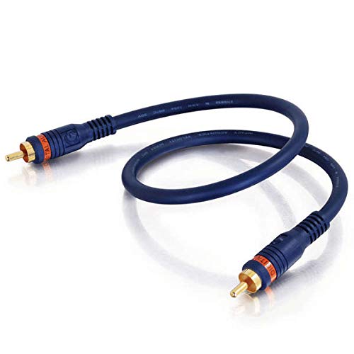 C2G Velocity - Digital audio cable (coaxial) - RCA male to RCA male - 3 m - triple shielded coaxial