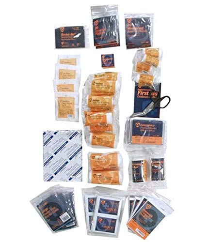 Best Value Blue Dot First Aid Kit Refill HSE Compliant, 50-Count