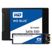 WD Blue 3D NAND SATA SSD WDS250G2B0A - Solid state drive - 250 GB - internal - 2.5" - SATA 6Gb/s