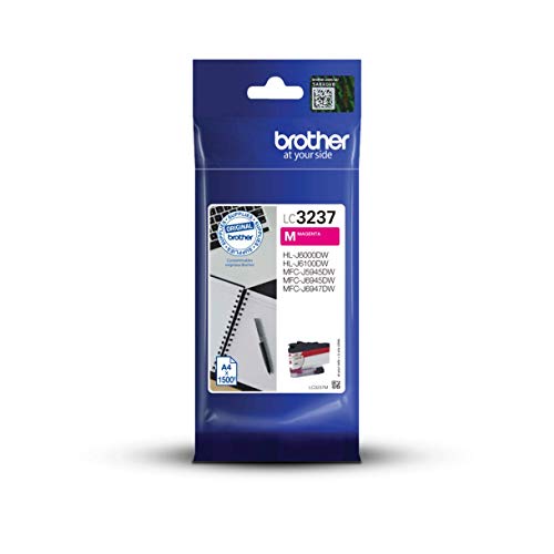 Brother LC3237M - Magenta - original - ink cartridge - for Brother HL-J6000DW, HL-J6100DW, MFC-J5945DW, MFC-J6945DW, MFC-J6947DW