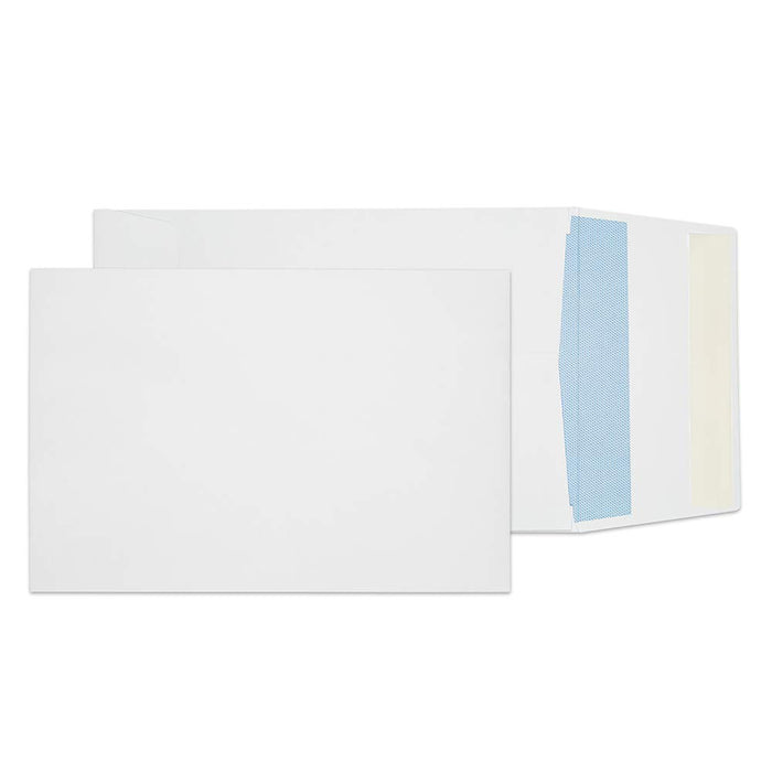 Best Value Blake Purely Packaging C5 229 x 162 x 25 mm 120 gsm Gusset Pocket Peel & Seal Envelopes (6000) White - Pack of 125