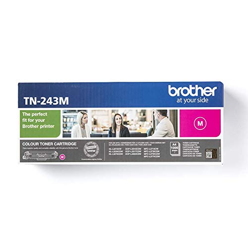 Brother TN243M - Magenta - original - toner cartridge - for Brother DCP-L3510, L3517, L3550, HL-L3210, L3230, L3270, MFC-L3710, L3730, L3750, L3770