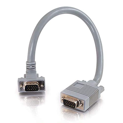 C2G Premium SXGA 90░ Down Angled - VGA cable - HD-15 (VGA) (M) to HD-15 (VGA) (M) - 2 m - 90░ connector