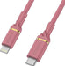 OtterBox - Lightning cable - Lightning male to USB-C male - 1 m - rose sparkle pink - Power Delivery support - for Apple iPad/iPhone/iPod (Lightning)