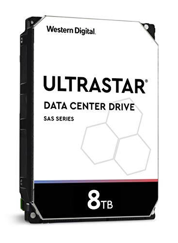 WD Ultrastar DC HC320 HUS728T8TL5204 - Hard drive - 8 TB - internal - 3.5" - SAS 12Gb/s - 7200 rpm - buffer: 256 MB