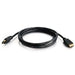 C2G 0.5m High Speed HDMI Cable with Ethernet - 4k - UltraHD - HDMI with Ethernet cable - HDMI male to HDMI male - 50 cm - shielded - black