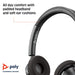 Poly Blackwire 3320 USB C Wired Headset