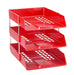 Best Value Letter Tray Foolscap Red