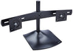 Ergotron DS100 Dual-Monitor Desk Stand, Horizontal - Stand for dual flat panel - aluminium, steel - black - screen size: up to 24"