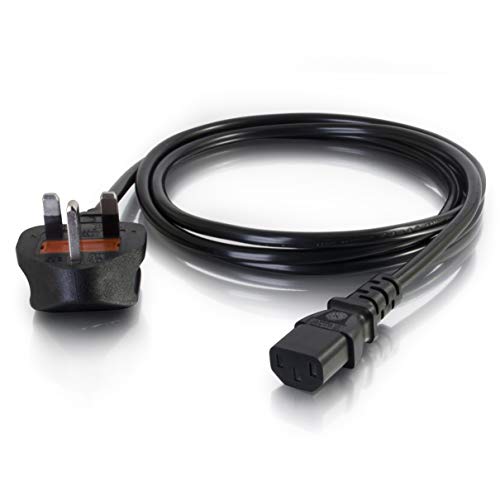 C2G Universal Power Cord - Power cable - BS 1363 (M) to IEC 60320 C13 - 5 m - molded - black