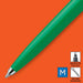 Parker Jotter Originals Ballpoint Pen Collection, 90s Retro Green Finish, Medium Point, Blue Ink, 1 Count