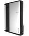 Ergotron Zip12 Charging Wall Cabinet - Cabinet unit for 12 netbooks/tablets - black, silver - screen size: up to 12" - wall-mountable