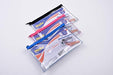 Best Value Helix Pencil Case PVC Coloured Zip 200x125mm Ref M77040