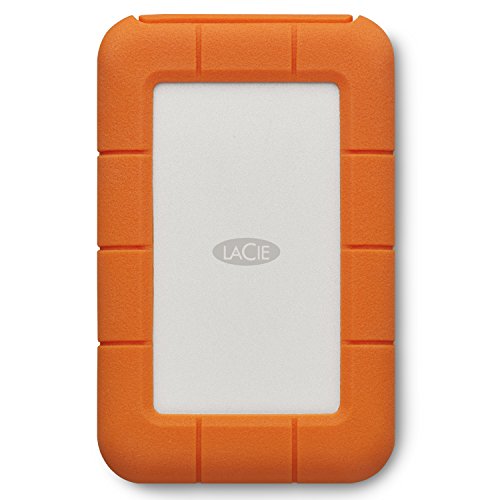 Best Value LaCie STFR5000800 5 TB Rugged Mini USB 3.1 (USB-C + USB 3.0) Portable 2.5 Inch Shock, Drop and Crush Resistant External Hard Drive for PC and Mac