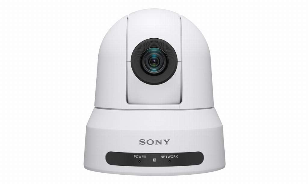 Sony SRG-X400WC - Conference camera - PTZ - Dome - colour (Day&Night) - 8.5 MP - 3840 x 2160 - motorized - 1000 TVL - audio - HDMI, 3G-SDI - H.264, H.265 - DC 12 V / PoE Plus