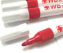 Best Value Whiteboard Drywipe Bullet Tip Red Markers x 10 (PC)