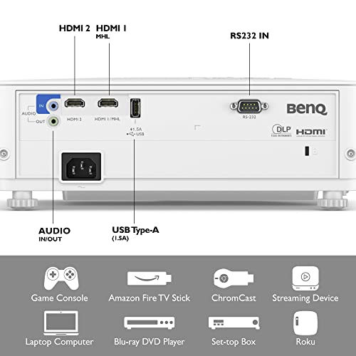 BenQ TH585P - DLP projector - portable - 3D - 3500 ANSI lumens - Full HD