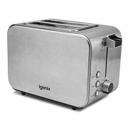 iGenix Stainless Steel 2 Slice Toaster