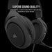 Stereo HS50 Pro Stereo 3.5mm Headset