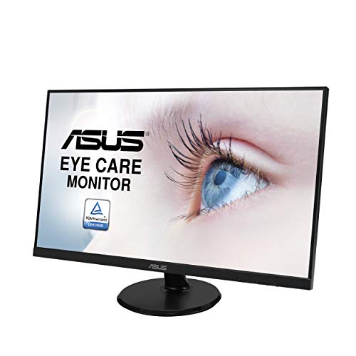 ASUS VA27DQ - LED monitor - 27" - 1920 x 1080 Full HD (1080p) @ 75 Hz - IPS - 250 cd/m - 1000:1 - 5 ms - HDMI, VGA, DisplayPort - speakers