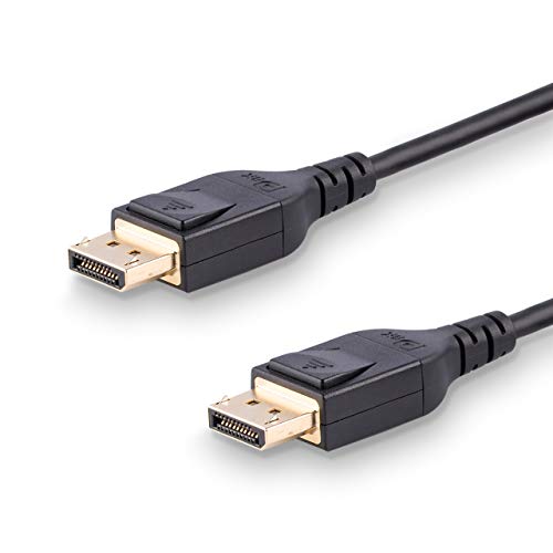 Best Value StarTech.com 16.4 ft DisplayPort 1.4 Cable - 8K@60Hz, HDR, HBR3, VESA Certified, Slim DP Video Monitor Cable w/ Gold-Plated Connectors (DP14MM5M)