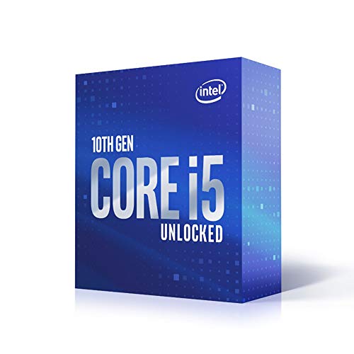 Intel Core i5 10600K - 4.1 GHz - 6-core - 12 threads - 12 MB cache - LGA1200 Socket - Box