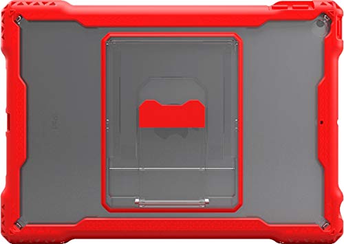 Protective case for tabletruggedpolycarbonate, thermoplastic polyurethane (TPU)red10.2"for Apple 10.2-inch iPad 7th & 8th Generation