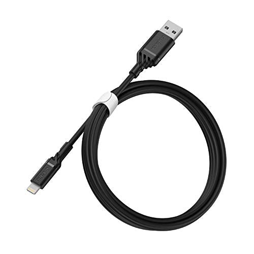 OtterBox Standard - Lightning cable - Lightning male to USB male - 1 m - black - for Apple iPad/iPhone/iPod (Lightning)