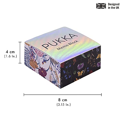 Pukka Bloom Memo Block 500 sheets 80 x 80 x 43mm 9514-BLM