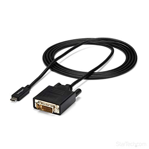 StarTech 2m USB C to DVI Adapter Cable