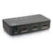 C2G 2-Port HDMI Splitter 4K30 - Video/audio splitter - 2 x HDMI - desktop