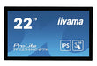 iiyama ProLite TF2234MC-B7X - LED monitor - 22" (21.5" viewable) - open frame - touchscreen - 1920 x 1080 Full HD (1080p) @ 60 Hz - IPS - 350 cd/m - 1000:1 - 8 ms - HDMI, VGA, DisplayPort - black