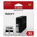 Canon PGI-2500XL BK - 9254B001 - 1 x Black - High Yield - Ink tank - For MAXIFY iB4050,MB5050,MB5350