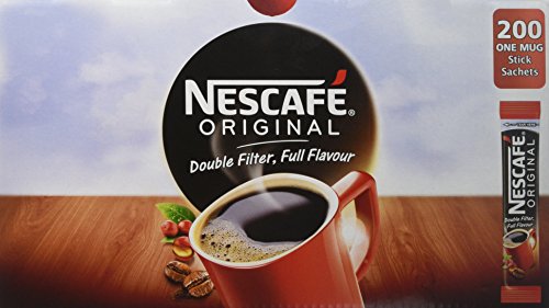 Best Value NESCAF Original Instant Coffee Stick Packs, Box of 200