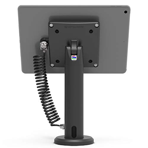 Compulocks Rise VESA Counter Top Kiosk 4" Black - Stand - for tablet - black - mounting interface: 100 x 100 mm - pole mount