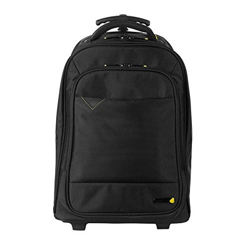 Best Value Techair TAN3710V3 Rolling Backpack for 15.6-Inch Laptop - Black