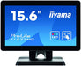 iiyama ProLite T1633MC-B1 - LED monitor - 15.6" - touchscreen - 1366 x 768 @ 60 Hz - TN - 300 cd/m - 500:1 - 8 ms - HDMI, VGA, DisplayPort - black, matte