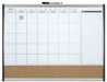 Best Value Rexel 1903813 Monthly Planner, Magnetic Dry Wipe Personal Whiteboard/Cork Noticeboard, 585 x 430 mm, Arched Frame, Includes Marker, Magnets and Fitting Kit, White