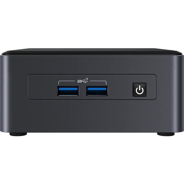 Intel Next Unit of Computing - Barebone - mini PC - 1 x Core i5 1135G7 - RAM 0 GB - Iris Xe Graphics - GigE, Bluetooth 5.2 - WLAN: 802.11a/b/g/n/ac/ax, Bluetooth 5.2