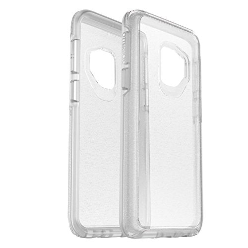 OtterBox Symmetry Series Clear Stardust Glitter Phone Case for Samsung Galaxy S9 Plus Ultra Slim Profile Precision Design Raised Screen Bumper Drop Pr