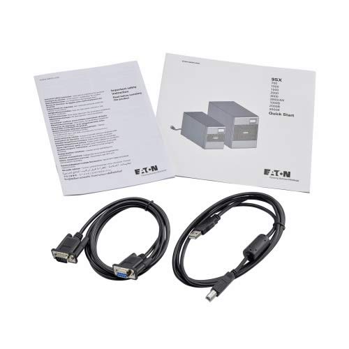 Eaton 9SX 9SX1000 - UPS - AC 100/110/120/125 V - 900 Watt - 1000 VA - RS-232, USB - output connectors: 6 - black