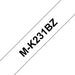 Brother M-K231BZ - Black on white - Roll (1.2 cm x 8 m) 1 roll(s) label tape - for P-Touch PT-55, PT-65, PT-75, PT-80, PT-85, PT-90, PT-BB4, PT-M95