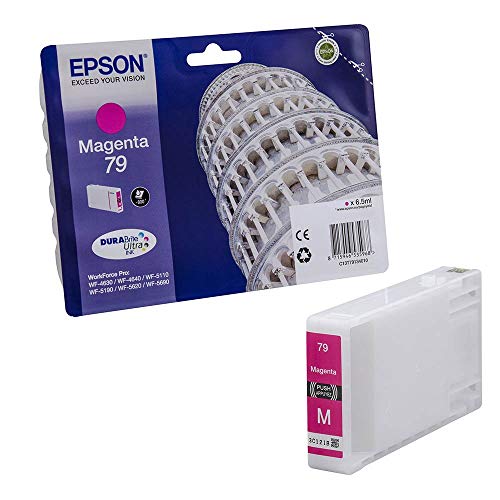 Epson 79 - 6.5 ml - magenta - original - ink cartridge - for WorkForce Pro WF-4630DWF, WF-4640DTWF, WF-5110DW, WF-5190DW, WF-5620DWF, WF-5690DWF