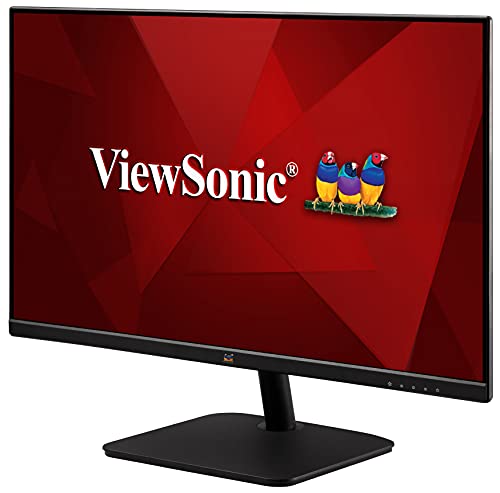 Viewsonic VA2432-H - LED monitor - 24" (23.8" viewable) - 1920 x 1080 Full HD (1080p) @ 75 Hz - IPS - 250 cd/m? - 1000:1 - 4 ms - HDMI, VGA