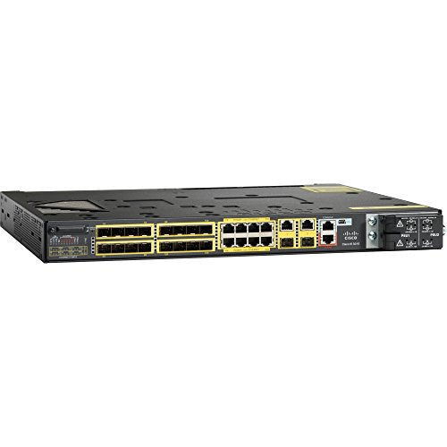 Cisco Industrial Ethernet 3010 Series - Switch - Managed - 16 x 100 Mbit SFP + 8 x 10/100/1000 + 2 x combo Gigabit SFP - rack-mountable - PoE