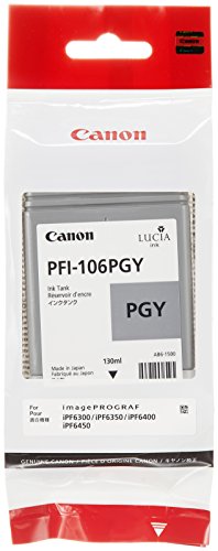 Best Value Canon PFI-106PGY Photo Ink Cartridge - Grey