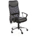 Vegas Executive Chair Black Leather Seat Black Mesh Back Leather Headrest With Arms EX000074